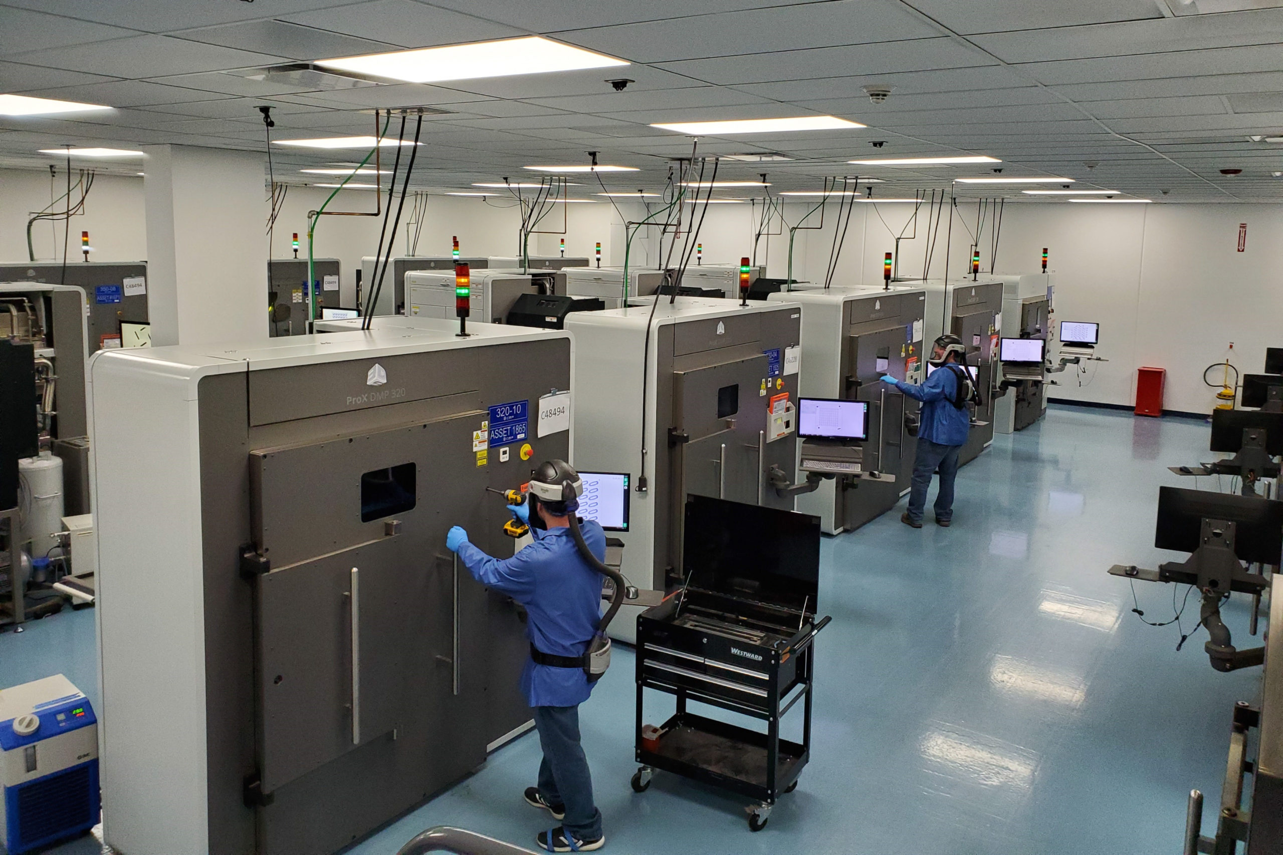 Additive manufacturing room at rms Company